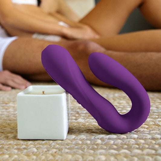 JimmyJane Reflexx Rabbit 1 - Dual Stim Plus Warming - Purple