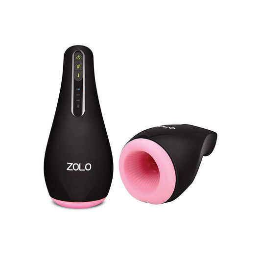 Zolo Heatstroke - Black - Pulsating & Warming Masturbator