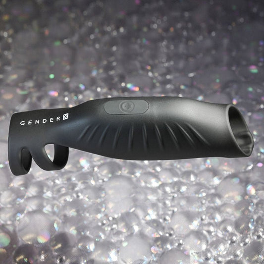 Gender X Rocketeer Vibrating Penis Sleeve - Black
