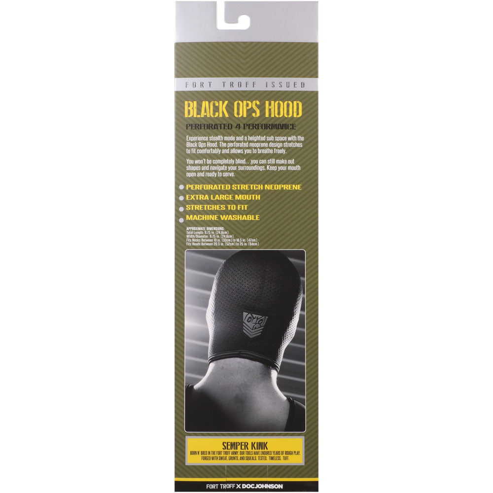 Fort Troff Black Ops Hood Regular Hood