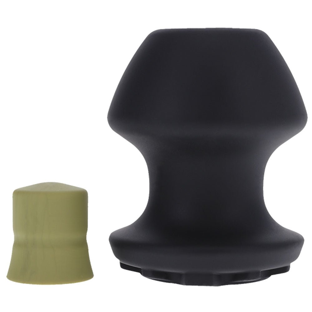 Fort Troff Kum Keeper - Large Hollow Butt Plug - Black