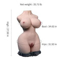 35.7 LB Full Size Sex Doll Silicone for Men Anime Pocket Life Size Sex Doll Torso Sex Doll Masturbation for Men Pleasure