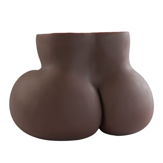 Mantou Hip Marron Noir Masturbateur Réaliste 5kg Taille 1:1
