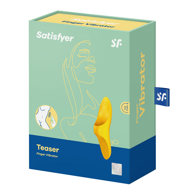 Satisfyer Teaser Finger Stimulator  - Yellow