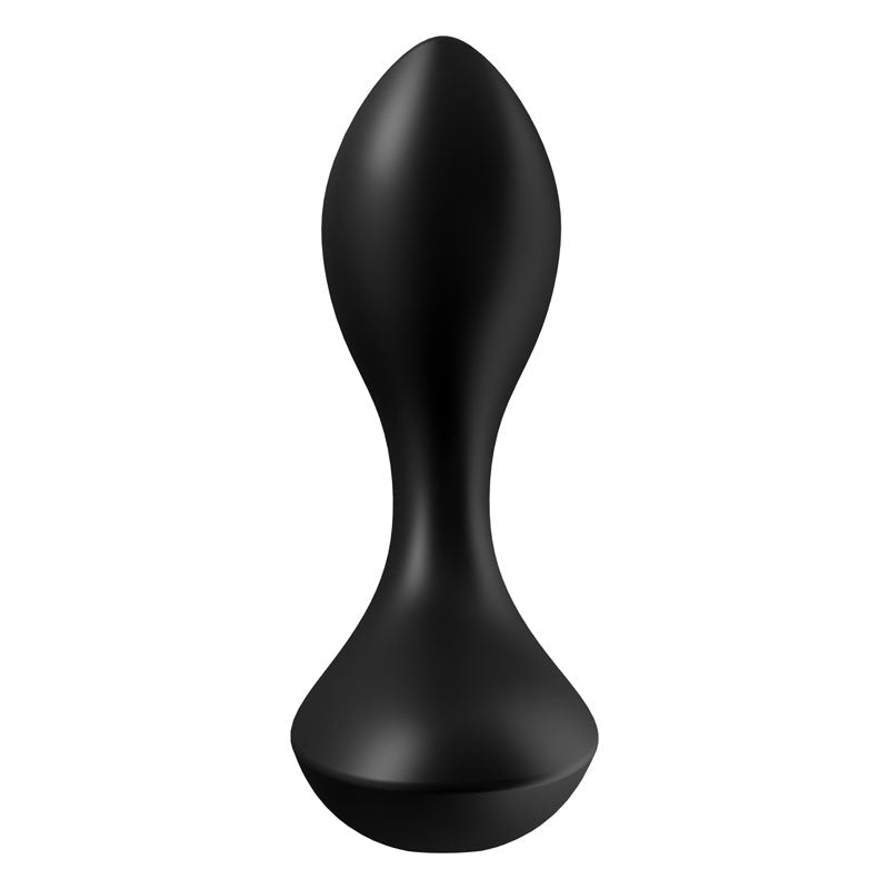 Satisfyer Backdoor Lover - Black Vibrating Butt Plug