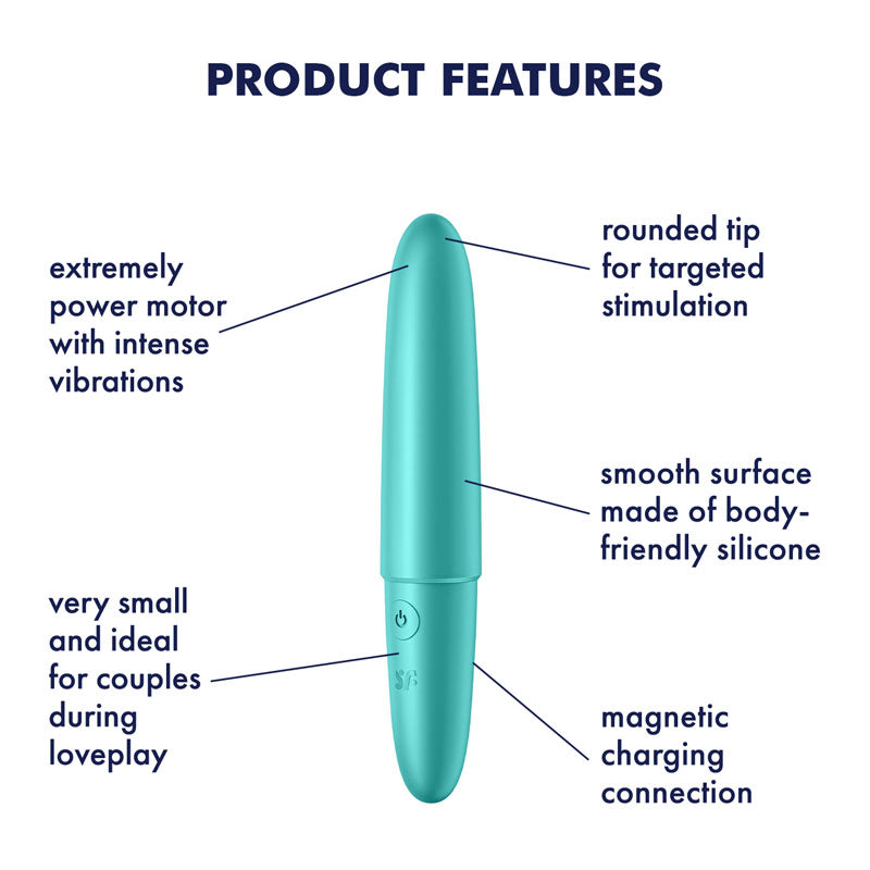 Satisfyer Ultra Power Bullet 6 - Turquoise