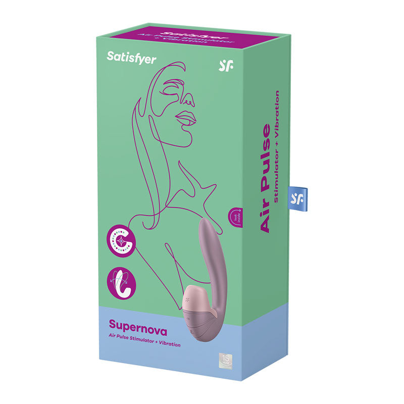 Satisfyer Supernova - Vibrator with Air Pulsation - Rose