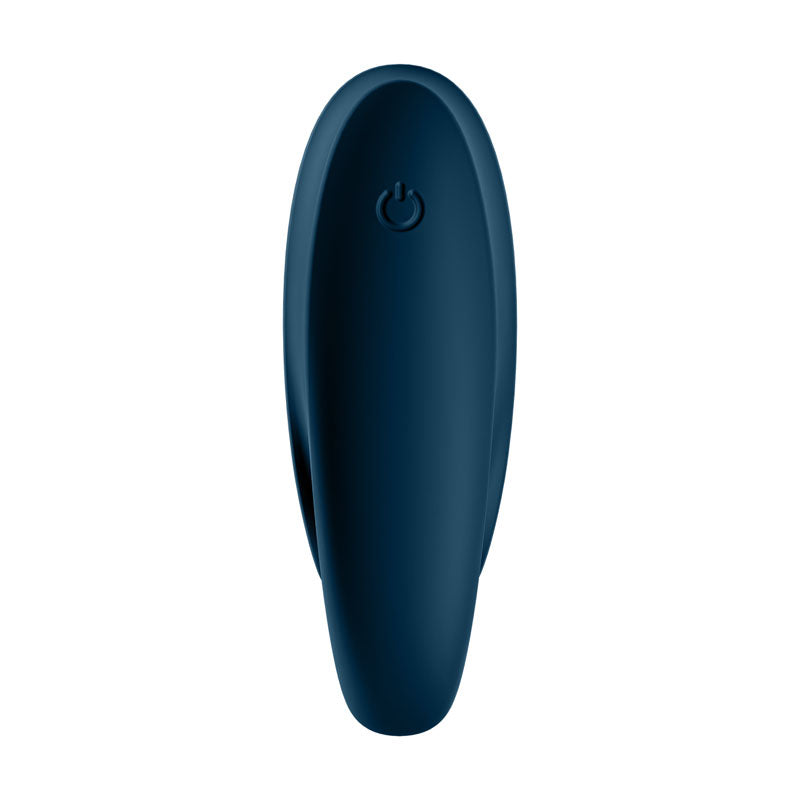 Satisfyer Incredible Duo - Dark Blue Cock & Balls Ring