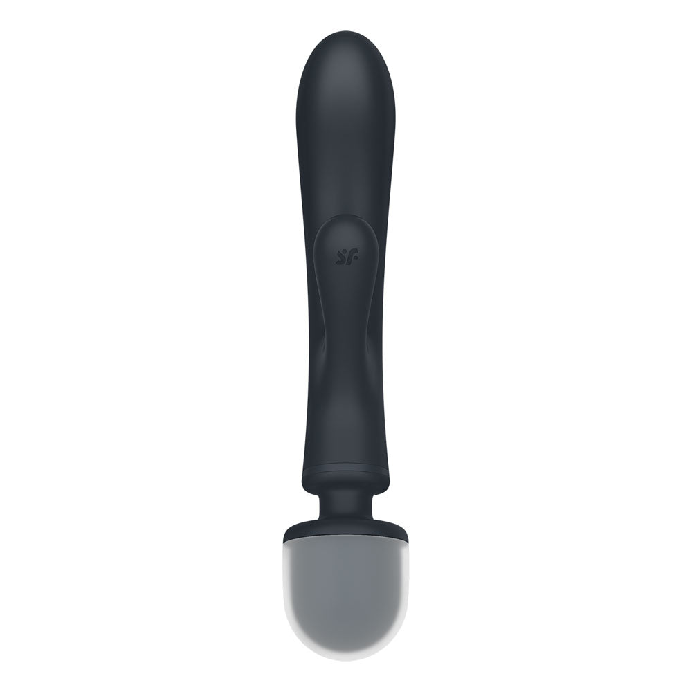 Satisfyer Triple Lover - Rabbit Vibrator and Massage Wand - Grey