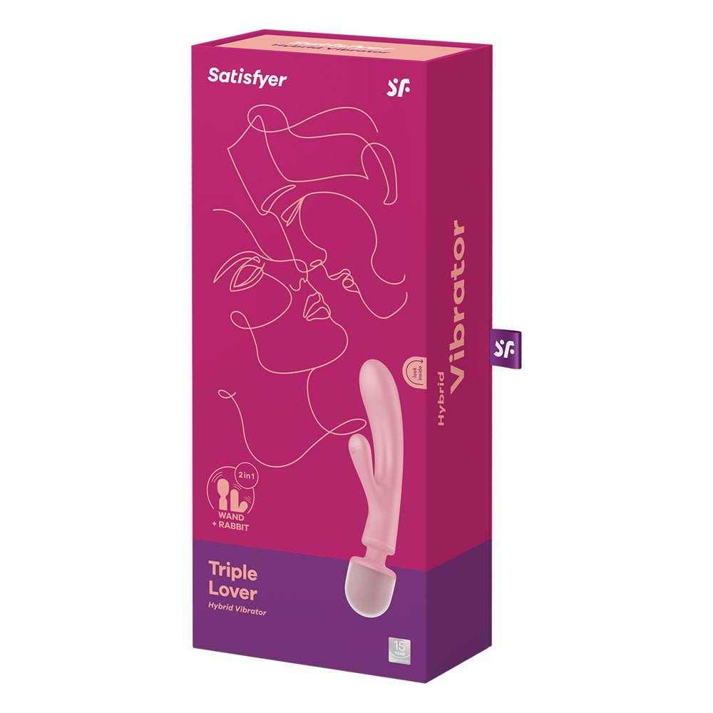 Satisfyer Top Secret - Rabbit and Massage Wand - Pink