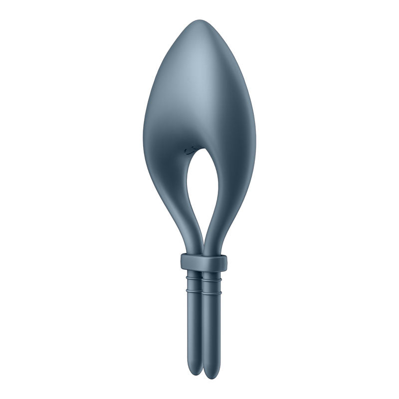 Satisfyer Bullseye - Navy - Vibrating Adjustable Lasso Cock Ring