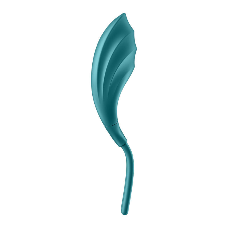 Satisfyer Swordsman - Cam Green - Vibrating Adjustable Lasso Cock Ring