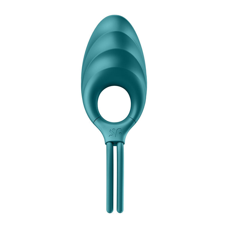 Satisfyer Swordsman - Cam Green - Vibrating Adjustable Lasso Cock Ring