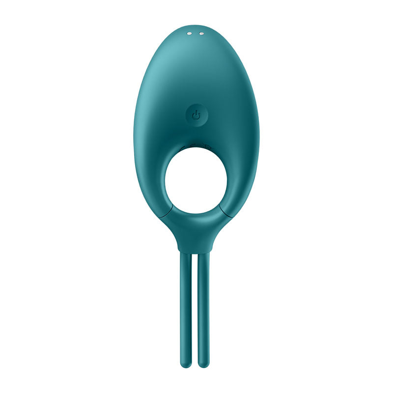 Satisfyer Swordsman - Cam Green - Vibrating Adjustable Lasso Cock Ring