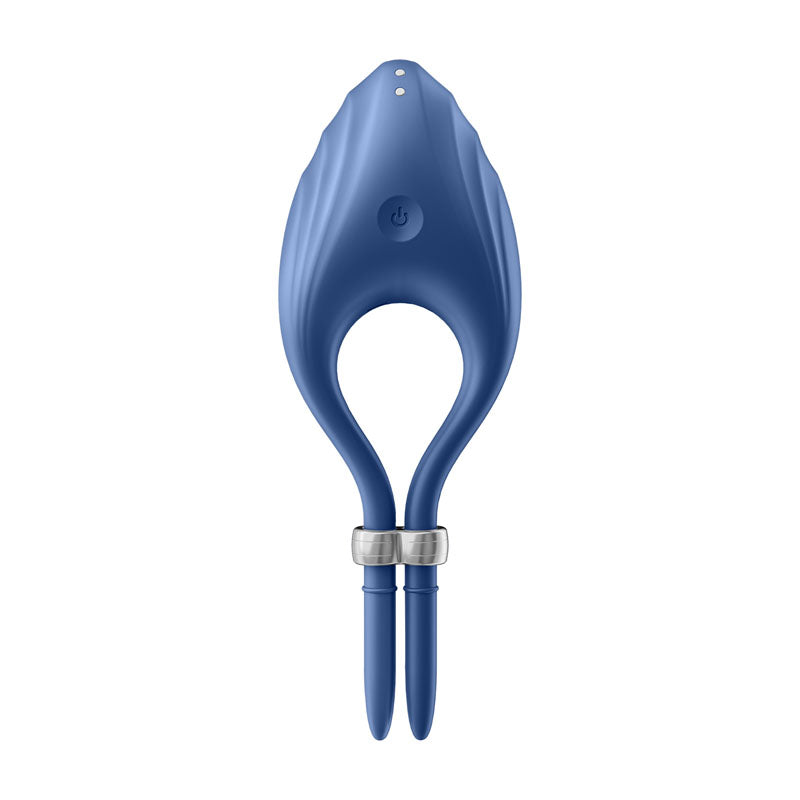 Satisfyer Duelist - Blue - Vibrating Adjustable Lasso Cock Ring
