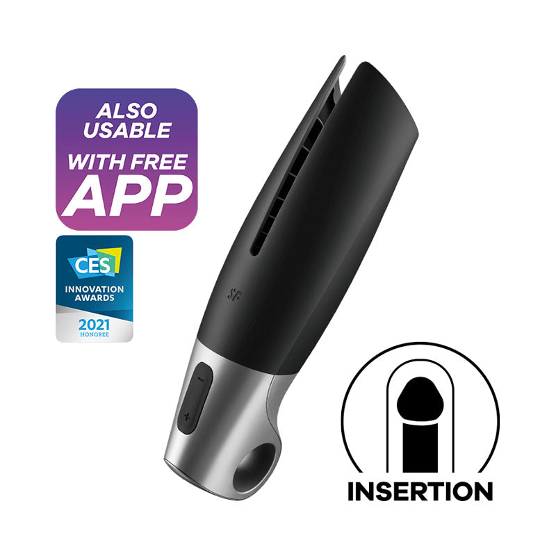 Satisfyer Power Vibrating Masturbator with App Control