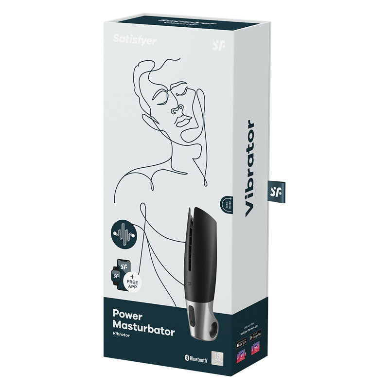 Satisfyer Power Vibrating Masturbator with App Control