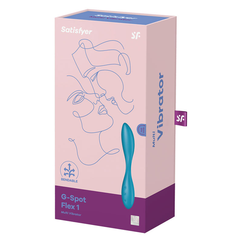Satisfyer G-Spot Flex Multi 1 Vibrator - Blue