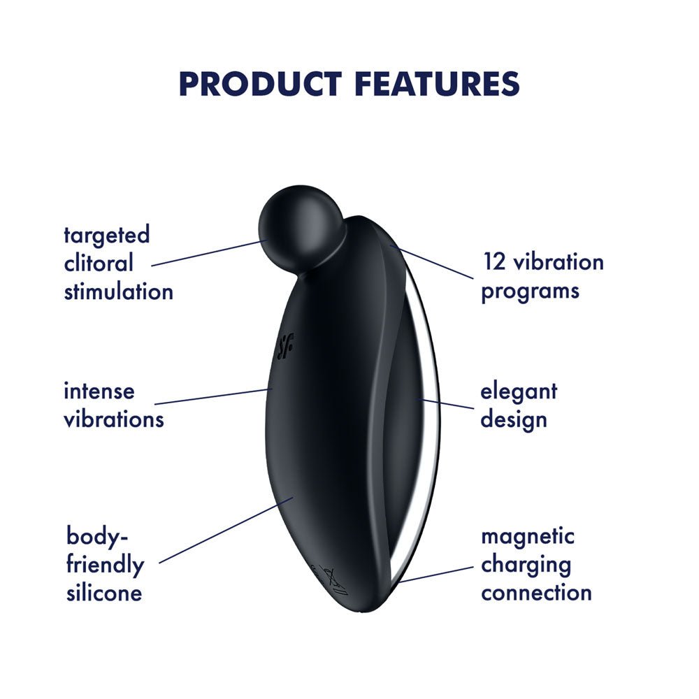 Satisfyer Spot On 2 Clitoral Stimulator - Black