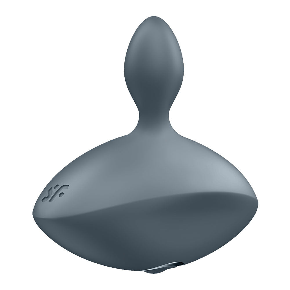 Satisfyer Booty Absolute Beginners 4 - Vibrating Butt Plug  - Grey