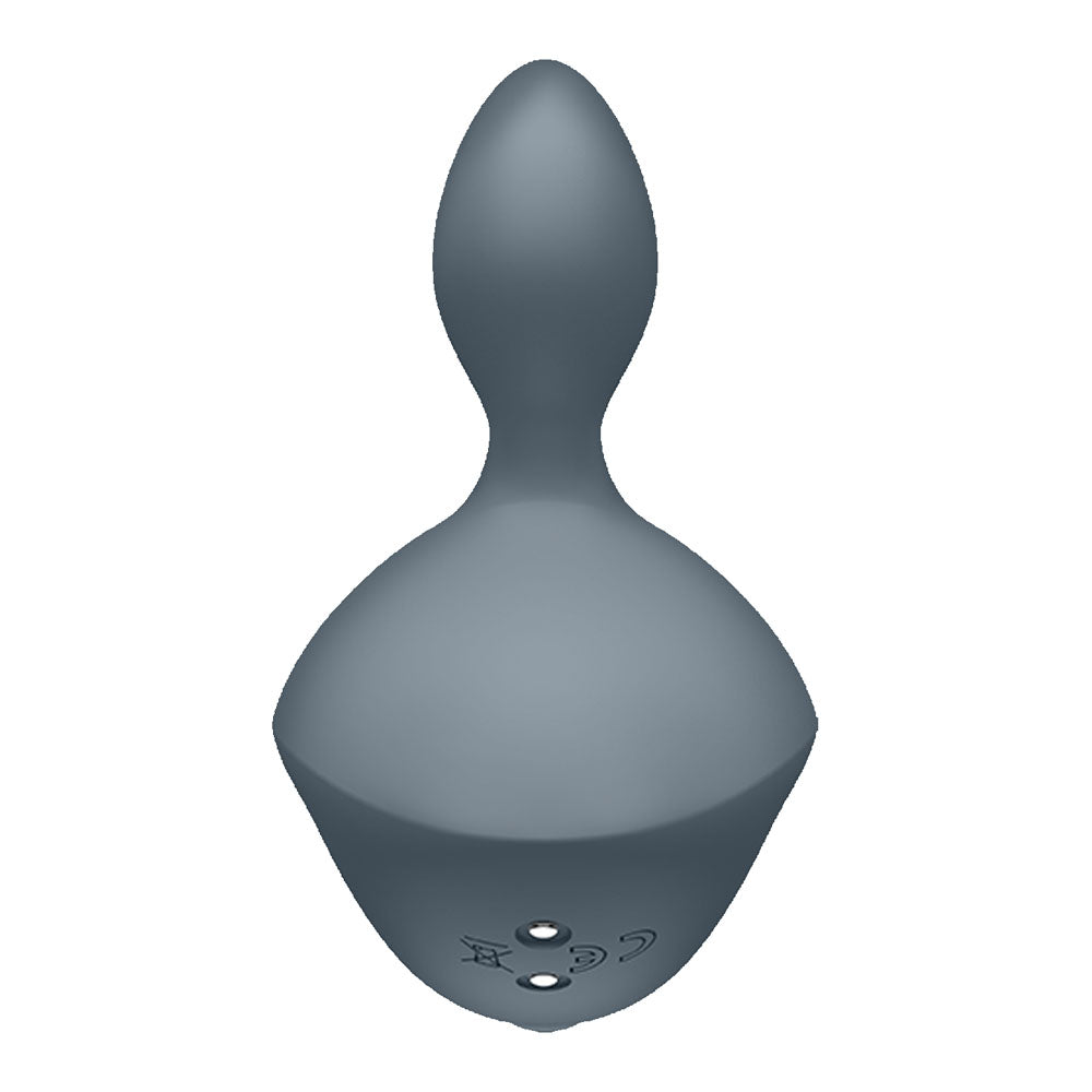 Satisfyer Booty Absolute Beginners 4 - Vibrating Butt Plug  - Grey