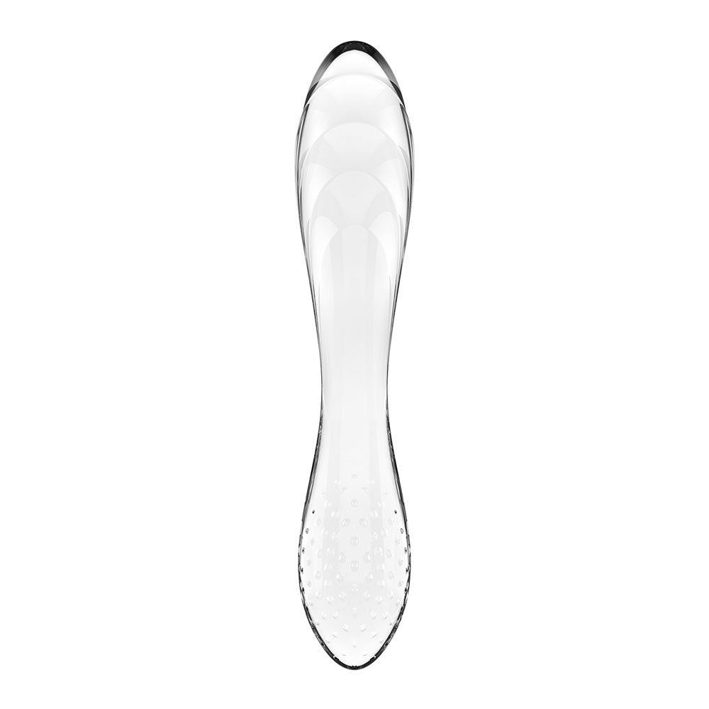 Satisfyer Dazzling Crystal 1 - Glass Dildo - Clear