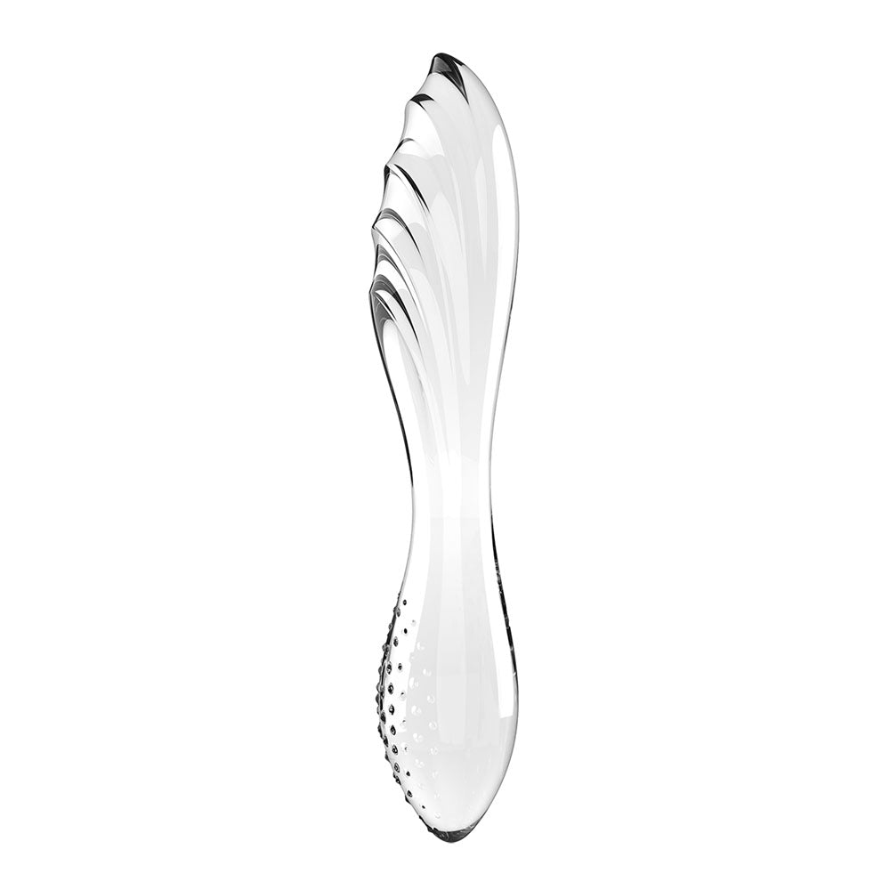 Satisfyer Dazzling Crystal 1 - Glass Dildo - Clear