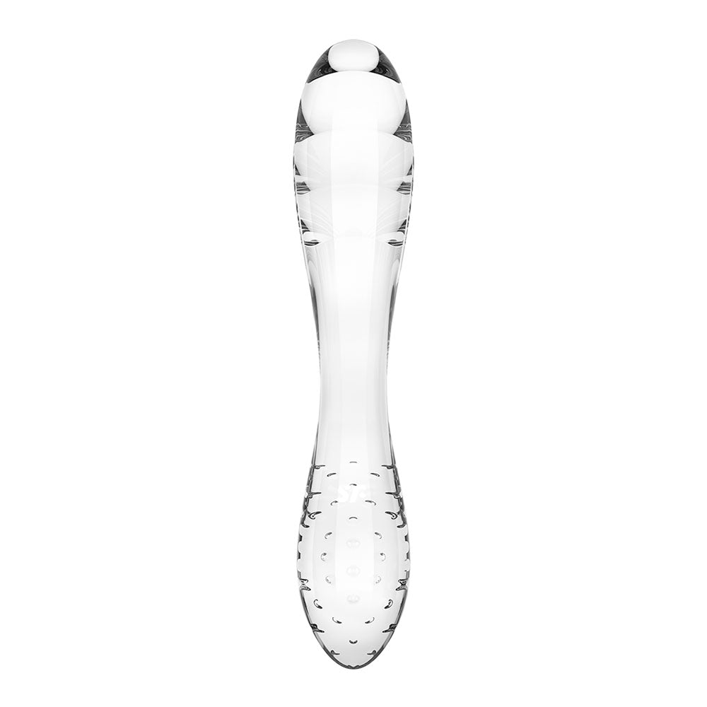 Satisfyer Dazzling Crystal 1 - Glass Dildo - Clear