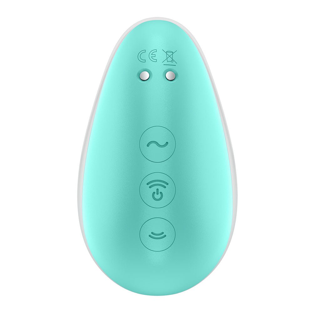 Satisfyer Pixie Dust - Vibrating Air Pulse Stimulator - Mint/Pink