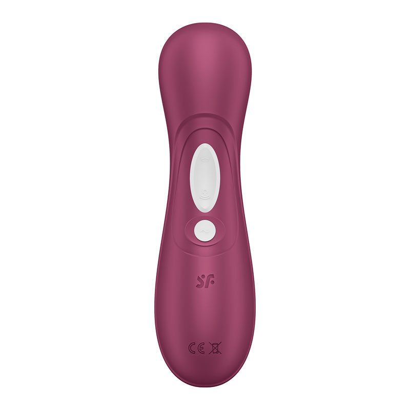 Satisfyer Pro 2 Gen 3 Touch-Free Clitoral Stimulator - Wine Red