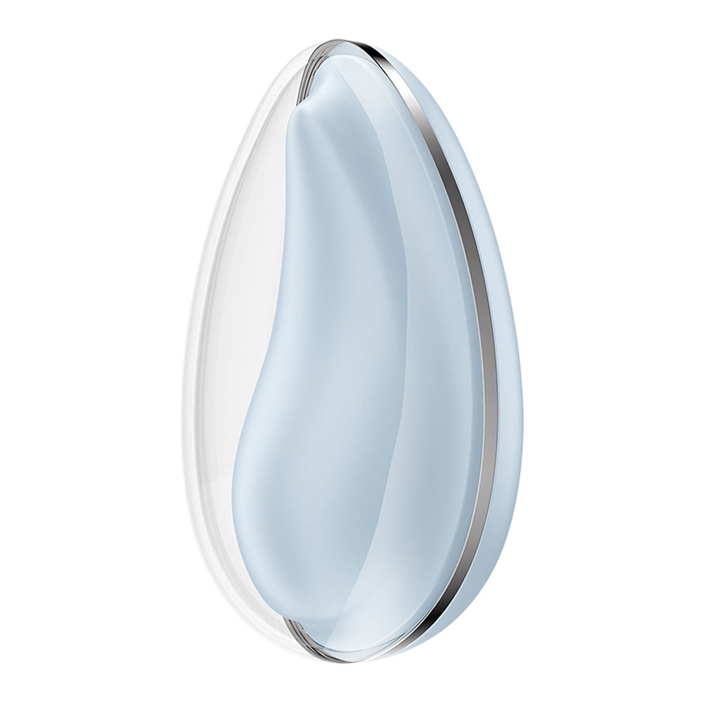 Satisfyer Drop To Go Clitoral Lay-On Stimulator - Blue