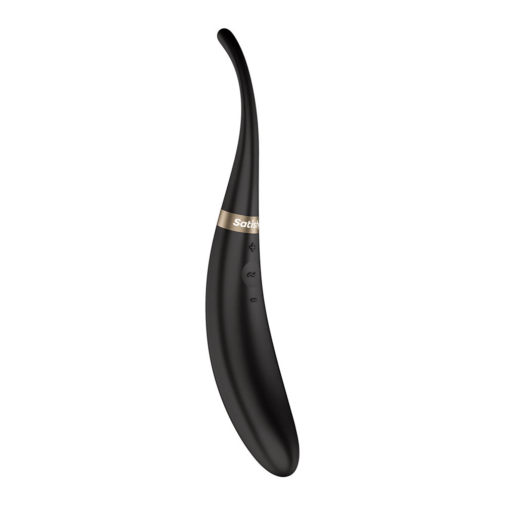 Satisfyer Tip Tease - Vibrator with Twirling Tip - Black