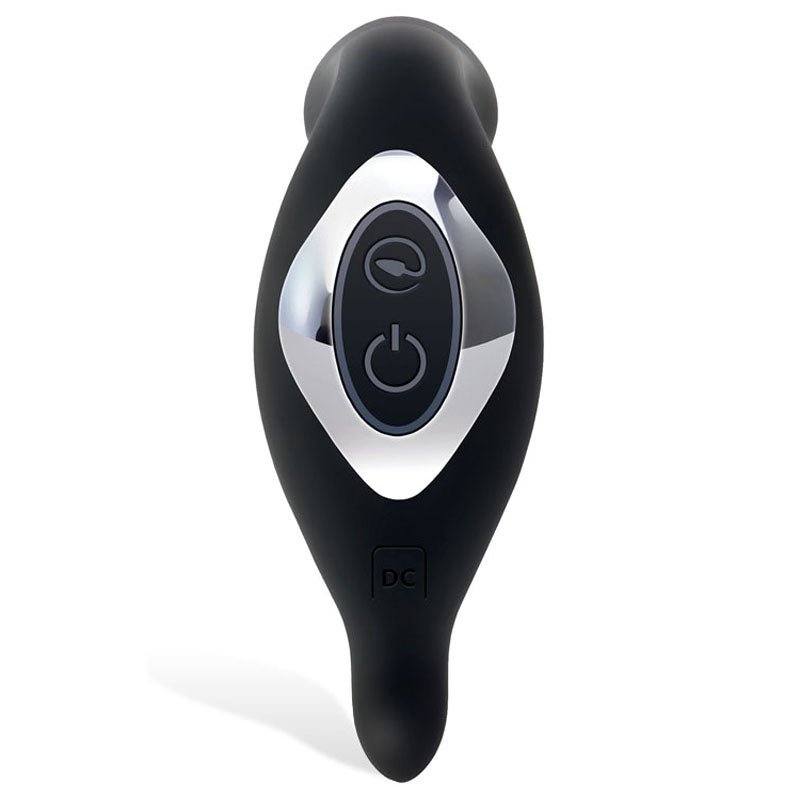 Adam & Eve 3-Point Vibrating Prostate Massager - Black