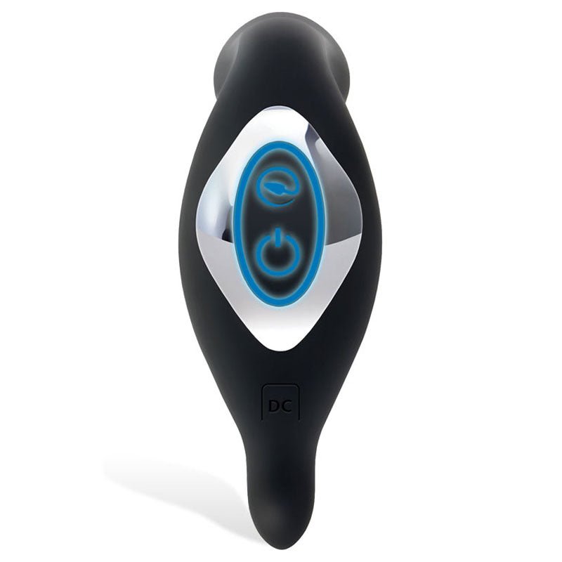 Adam & Eve 3-Point Vibrating Prostate Massager - Black