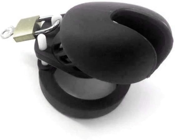 Chastity Belt - Made of Silicone with Lock Hypoallergenic