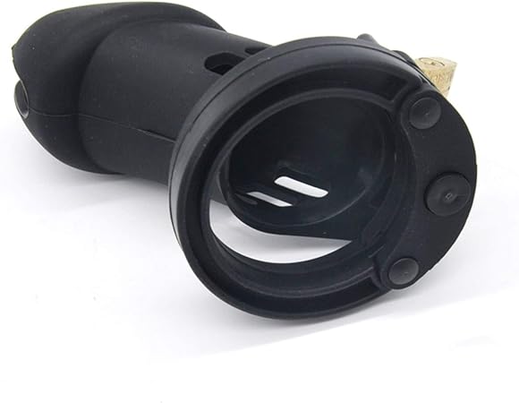 Chastity Belt - Made of Silicone with Lock Hypoallergenic