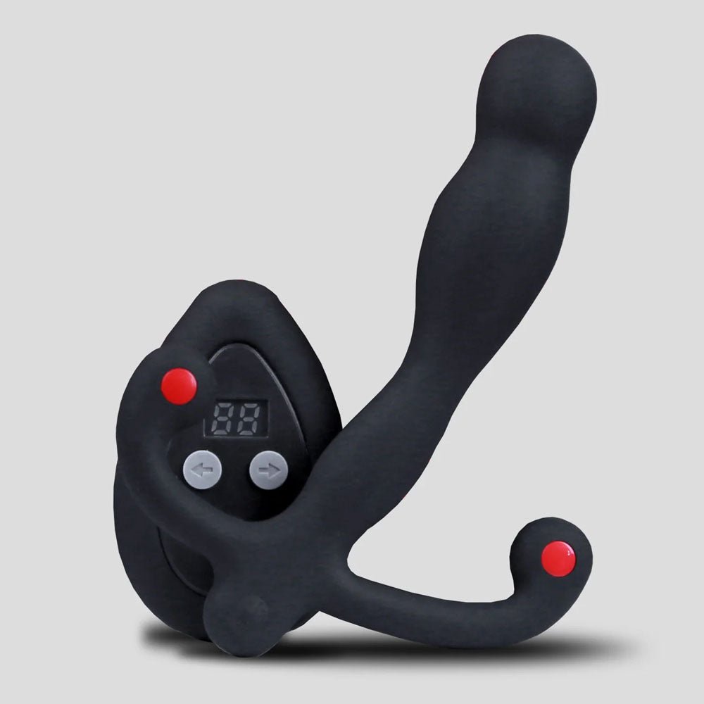 Aneros Eupho Syn V Vibrating Prostate Massager with Remote - Black