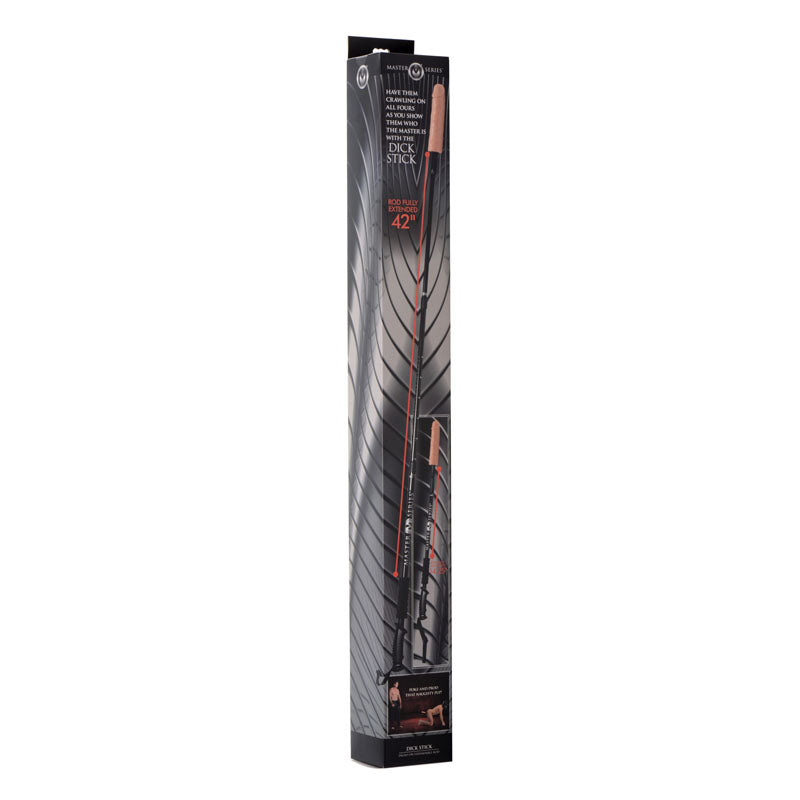 Master Series Dick Stick Expandable Dildo Rod with 7 Inch Dildo