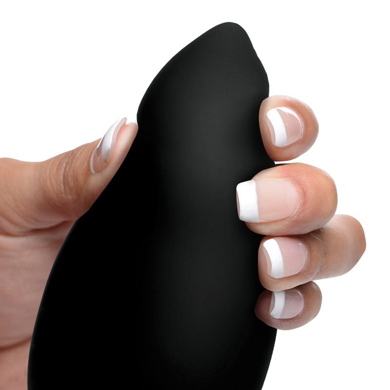 Ass Thumpers The Tapper - Vibrating Butt Plug with Remote Control -Black