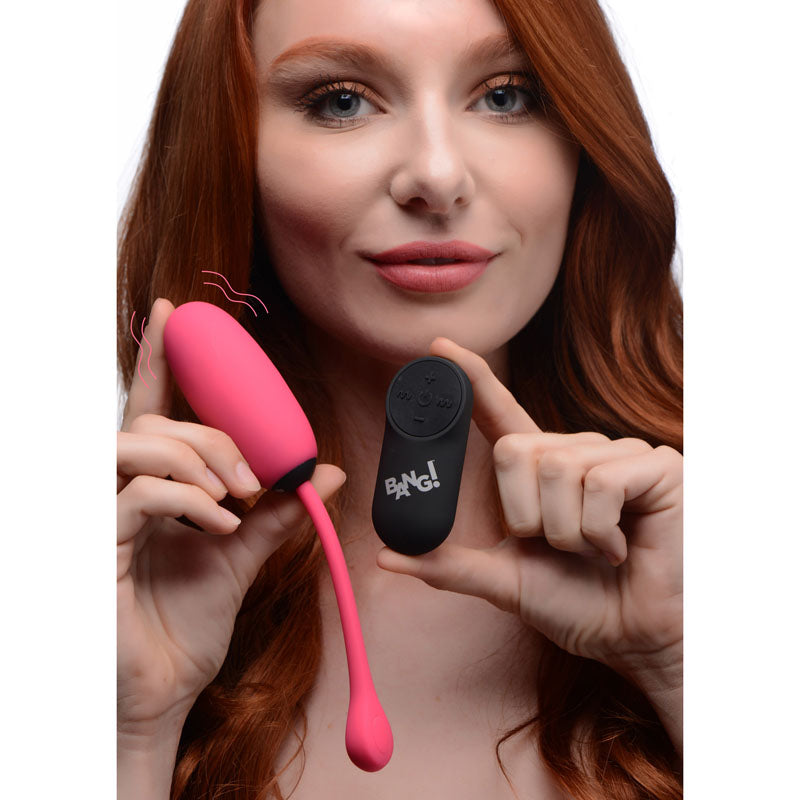 Bang! 28X Plush Egg with Wireless Remote - Pink
