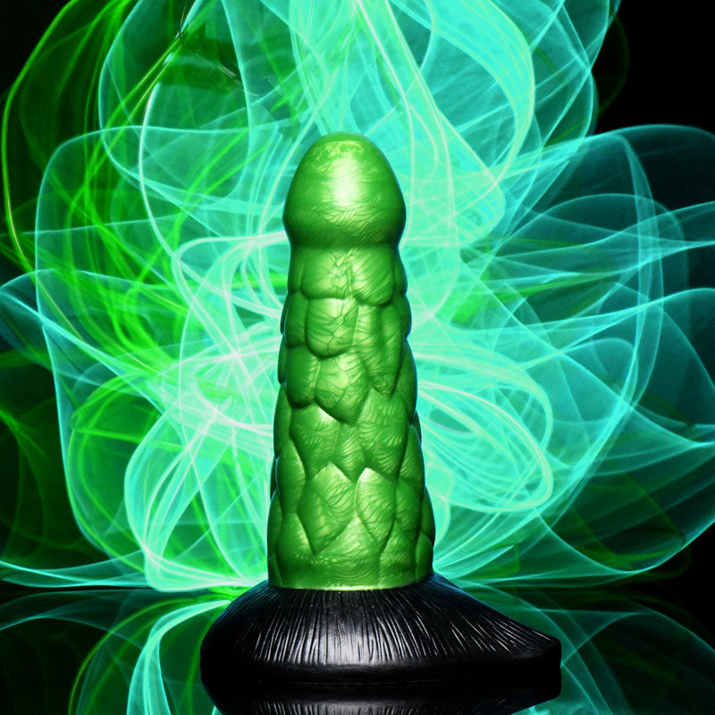 Creature Cocks Radioactive Reptile Thick Scaly Dildo