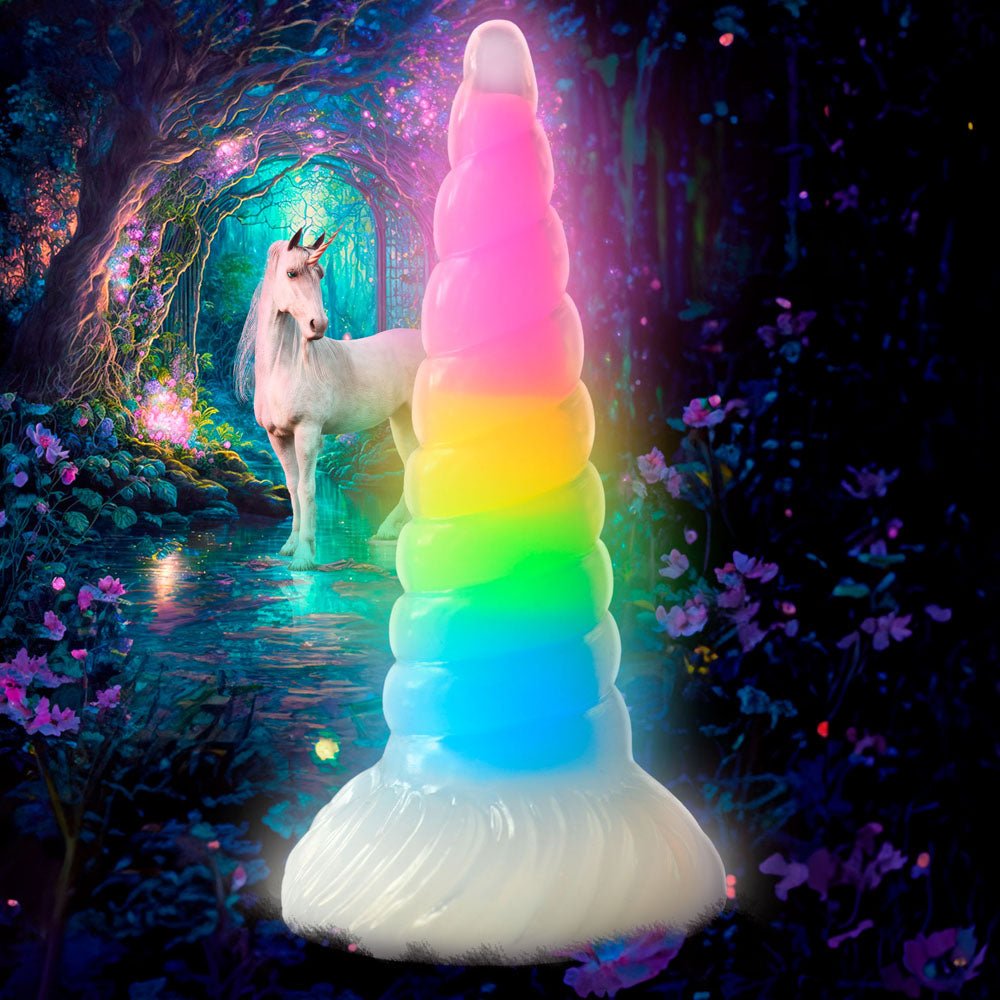 Creature Cocks Uni-Glow - Unicorn Fantasy Dildo