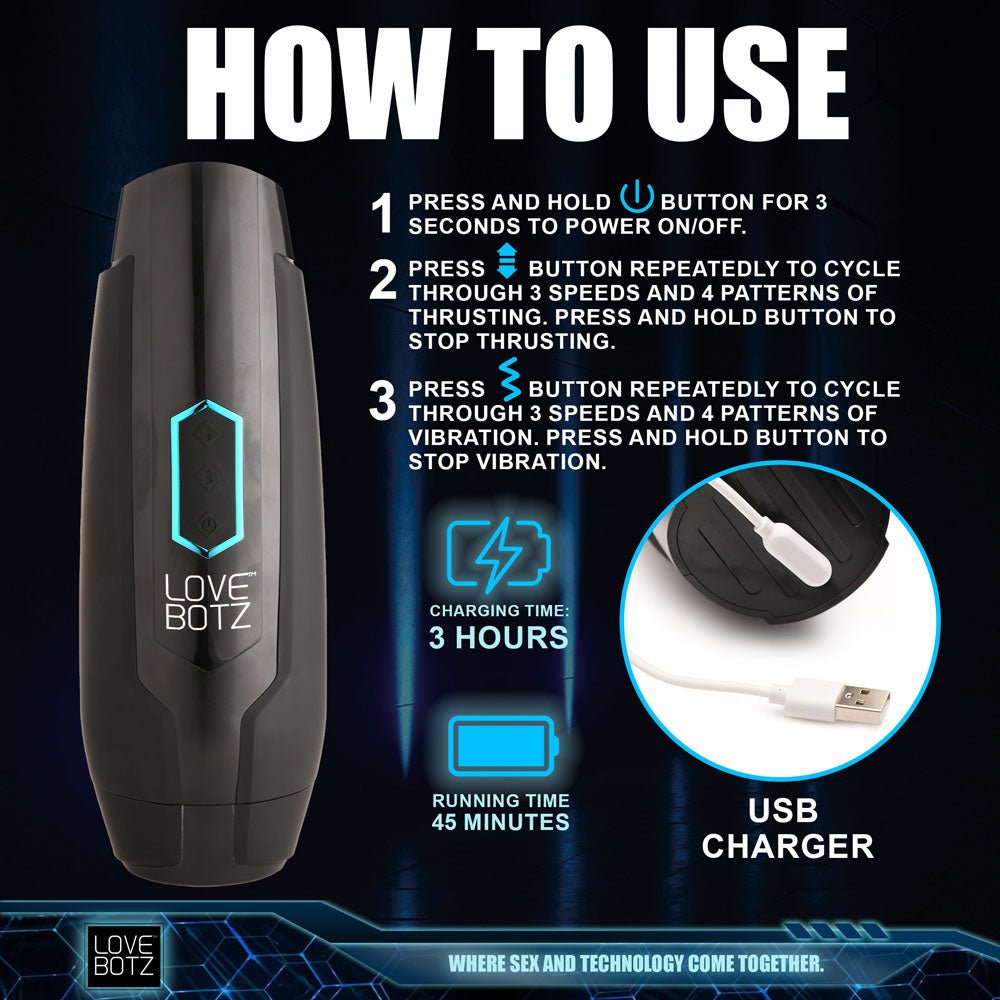 LoveBotz The Milker Max Male Masturbator