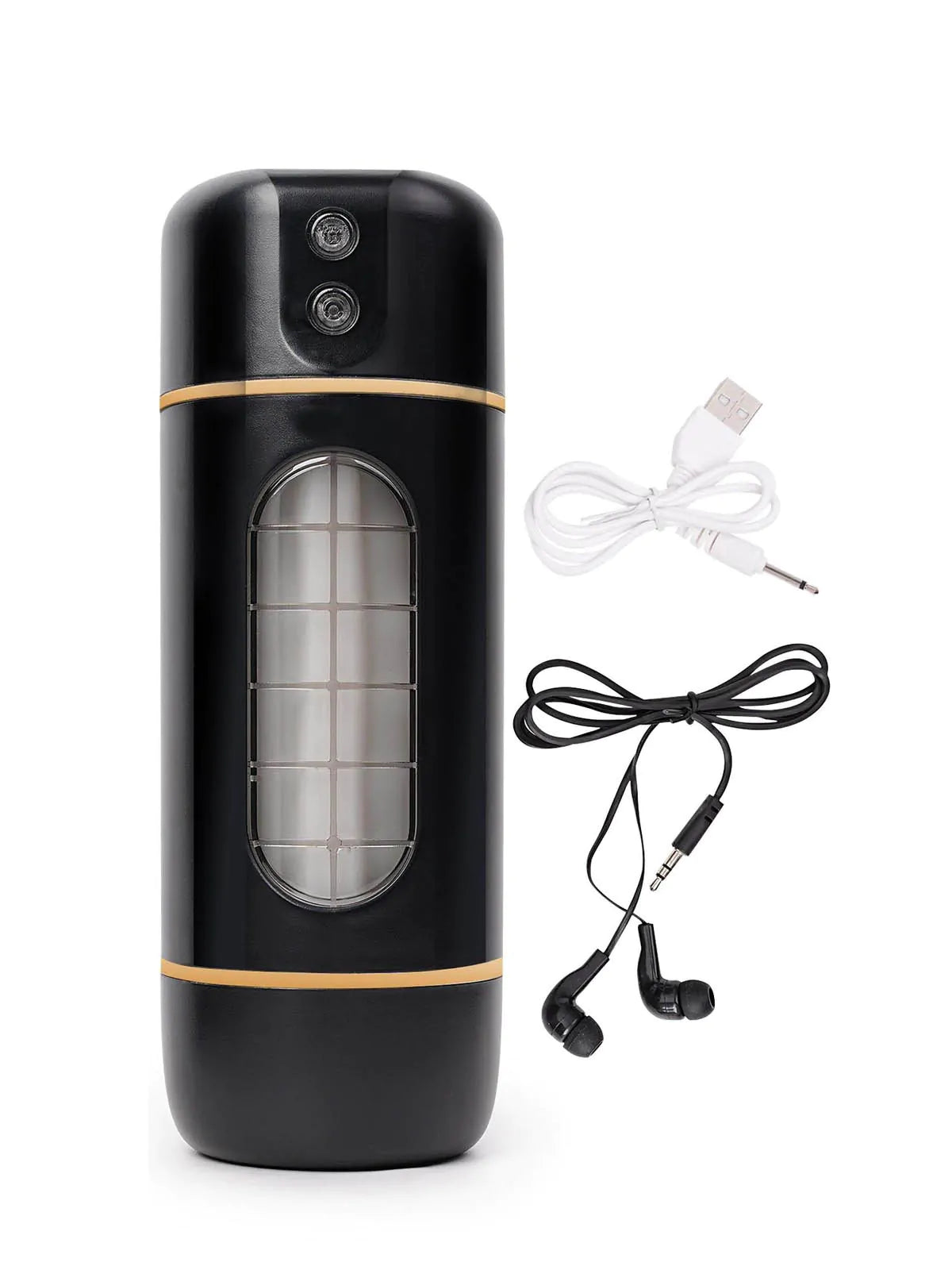 Men’s Rechargeable Electric Pleasure Cup – Realistic TPE Sleeve Masturbator With Vibration | Buy Online India