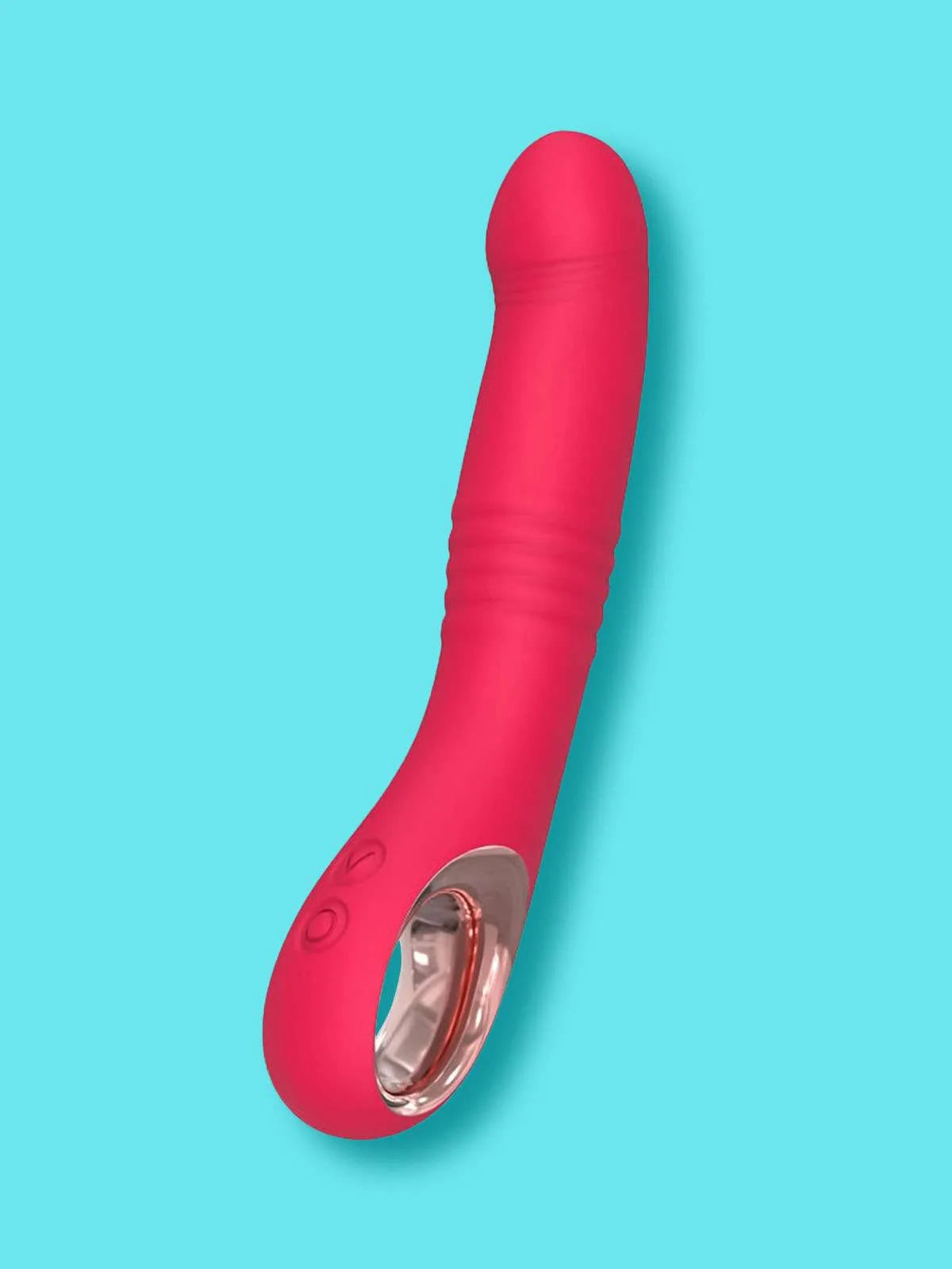 Insertable Vibrating Couple Toy – Dual Stimulation Female Masturbator for Shared Pleasure