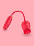 Rose Bud Tongue Vibrator – 2-in-1 Dual Stimulator