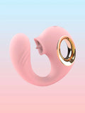 C-Curve Rhythmic Lapping Massager – Dual Motor Silicone Stimulator