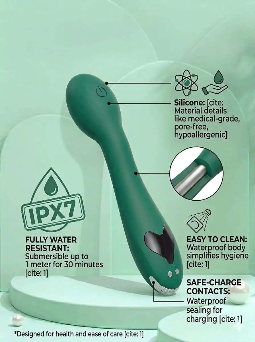 Silent Premium Silicone Vibrator