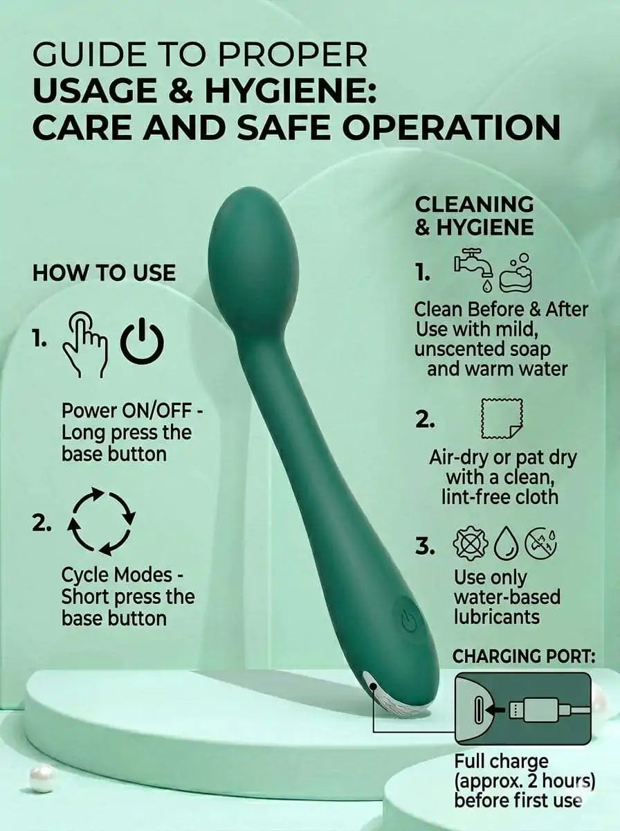 Silent Premium Silicone Vibrator