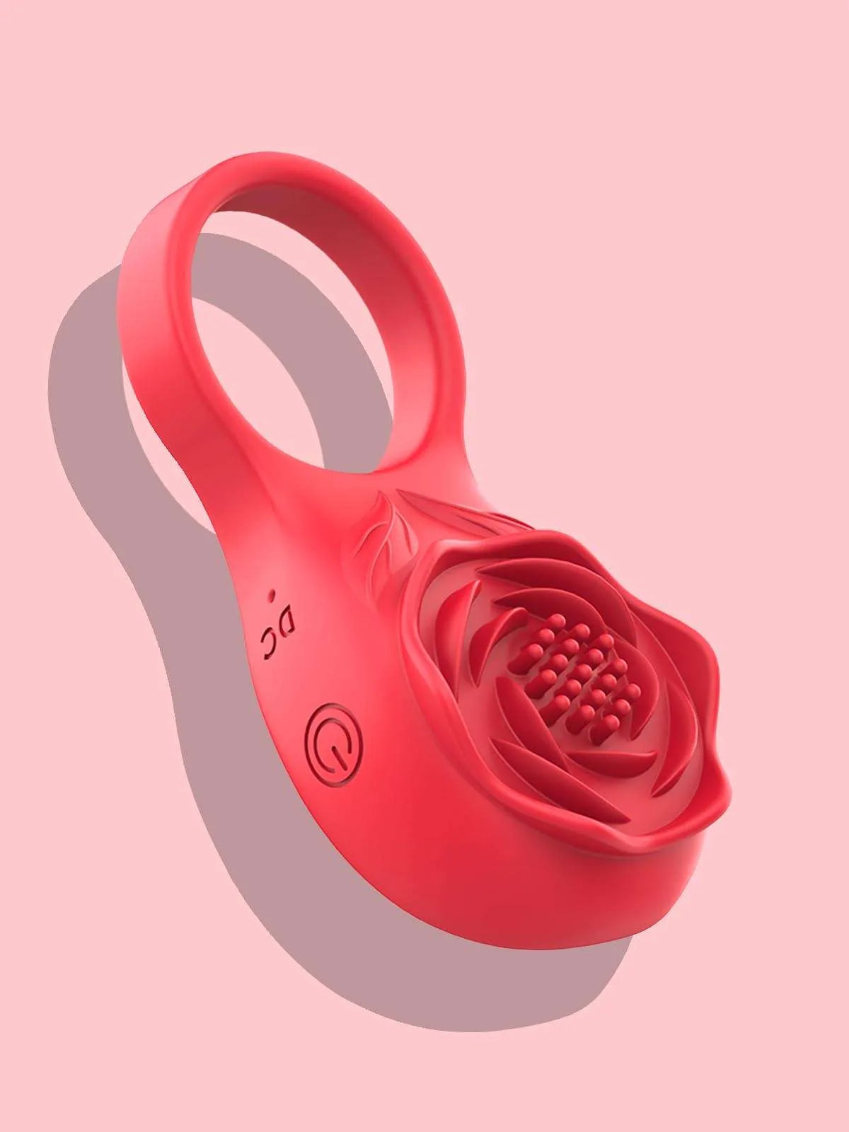 Rose Vibrating Cock Ring for Couples India – Clitoral Stimulator | Lovenjoy